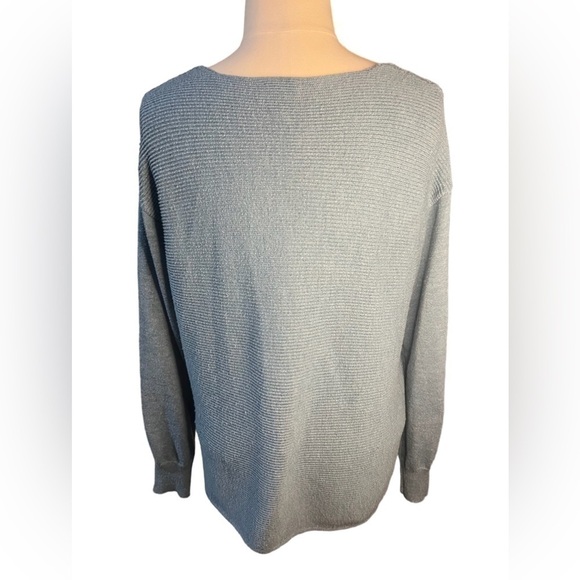Ella Moss size M Ribbed V-neck sweater - Picture 2 of 6